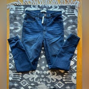 NWT Madewell 10” High Rise Skinny Jeans